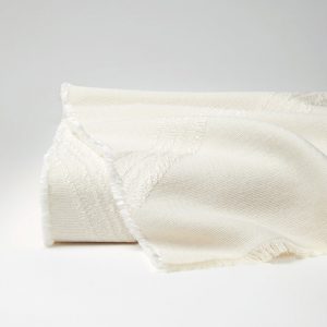 Sferra Moresco Wash Cloth - White